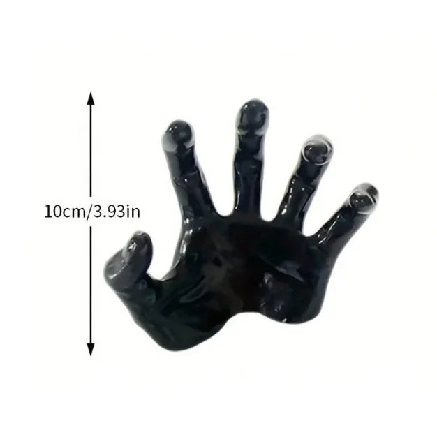 Wall Mounted Creepy Hands with Lighted Candles – Spooky Gothic Halloween Decoration & Hanging Wall Art for Home